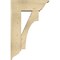 Ekena Millwork Westlake Traditional Rough Sawn Bracket w/ Offset Brace, Douglas Fir, 8"W x 22"D x 34"H BKT0806X22X34WTL01RDF - alternate 4